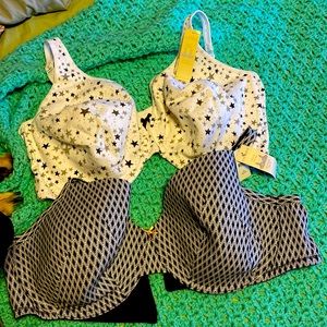 Two NWT Cacique Bras from Lane Bryant. Both of them are size 46 DDD.